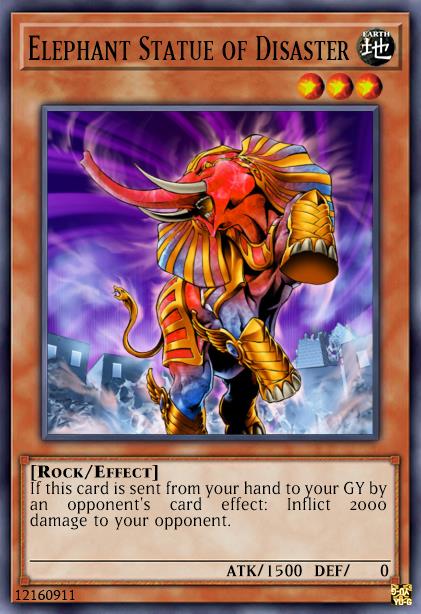 YuGiOh! Wiki Elephant Statue of Disaster