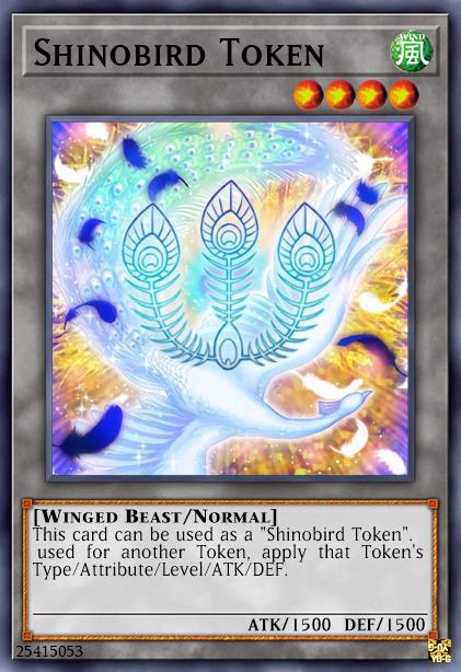 Yu-Gi-Oh! Wiki - Shinobird Token