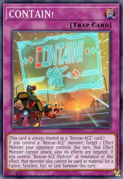 Yu-Gi-Oh! TCG - Rescue-Ace DECK CORE Impulse Preventer Air Lifter Turbulence Fire Engine
