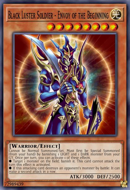 Black Luster Soldier - Legendary Swordsmaster - Yu-Gi-Oh! COTD 