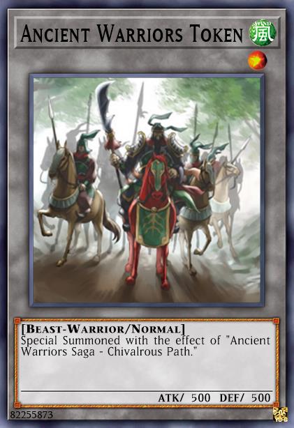 Yu-Gi-Oh! Wiki - Ancient Warriors Token