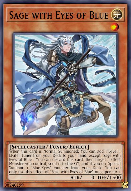 blue eyed silver dragon deck