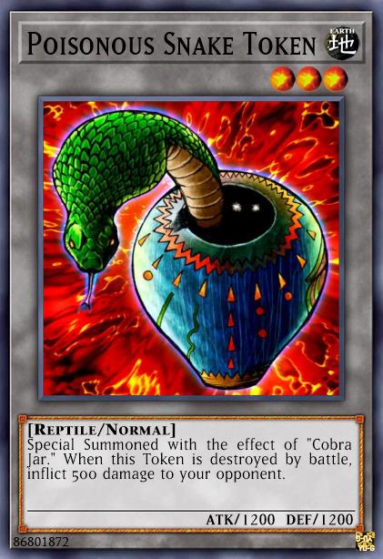 Yu-Gi-Oh! Wiki - Poisonous Snake Token