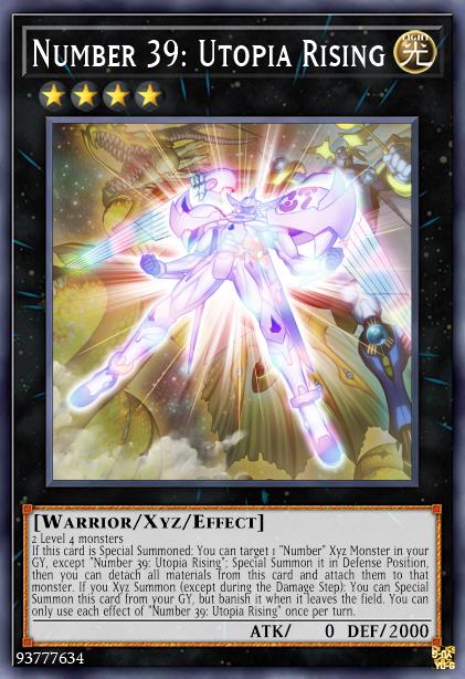 Number 99: Utopia Dragner - SD42-JPP01 - Yu-Gi-Oh! Japanese Ultra Rare (Lightly Played)
