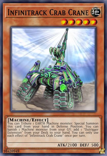 Yu-Gi-Oh! Infinitrack Machine Deck - 55 Cards, Goliath, Tournament Ready Budget Build